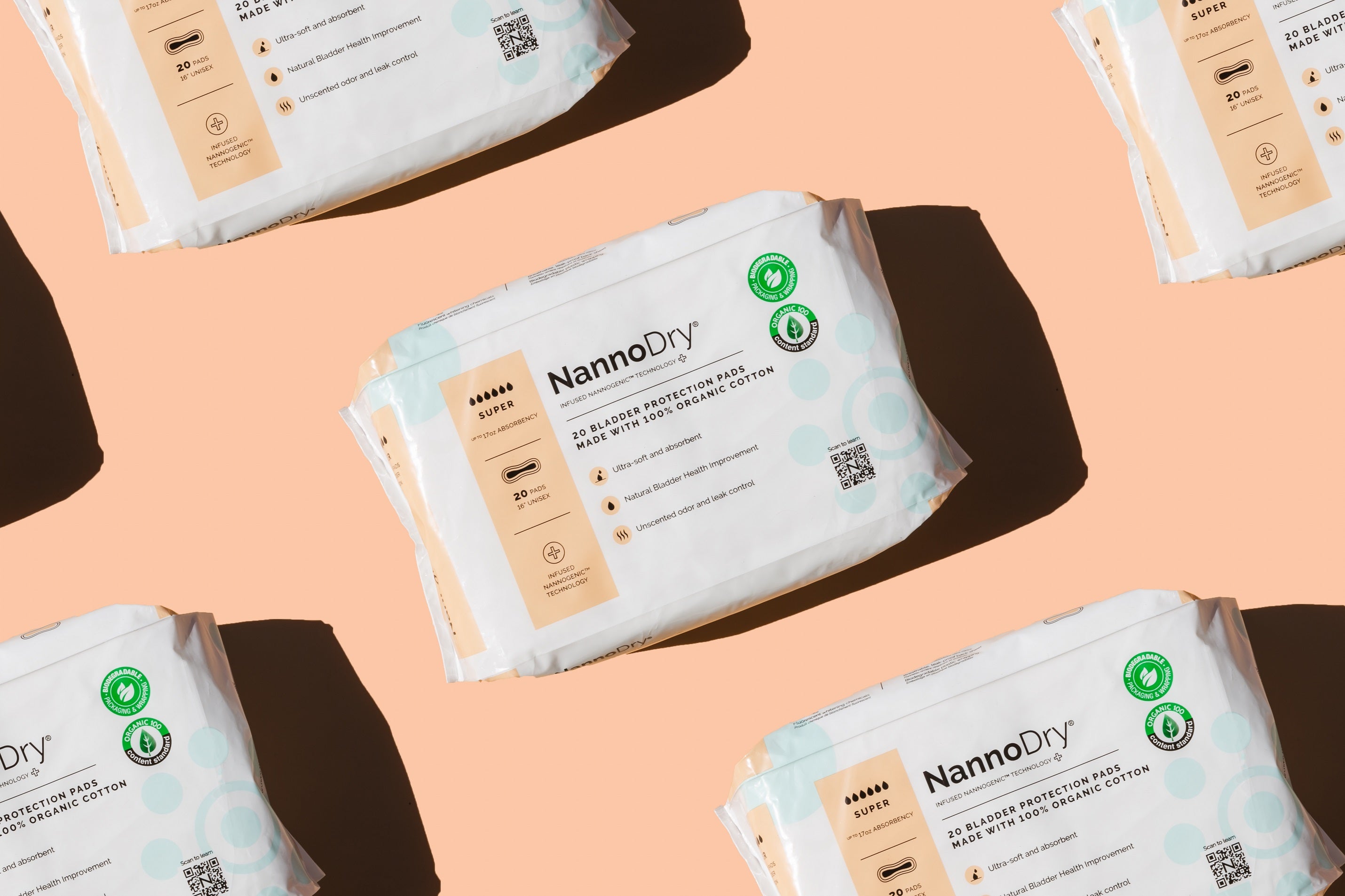 NannoDry® Super Incontinence Pads