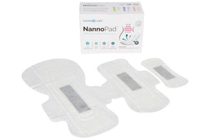 NannoPad® Multipack - Nannopad organic cotton sanitary pad day pad night pad pantyliner for women cramp relief pain relief pms period pain holistic natural relief relieve pain painkiller